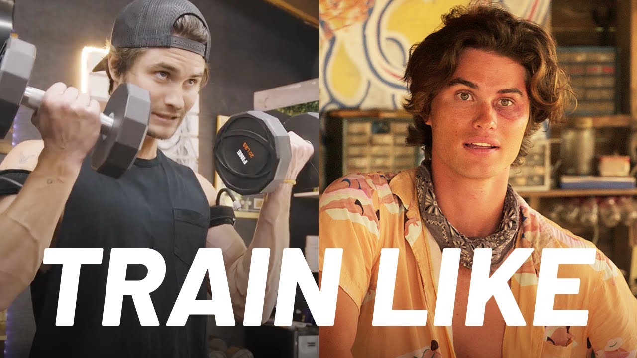 'Outer Banks' Star Chase Stokes 'Beach God' Workout | Train Like a Celebrity | Men's Health