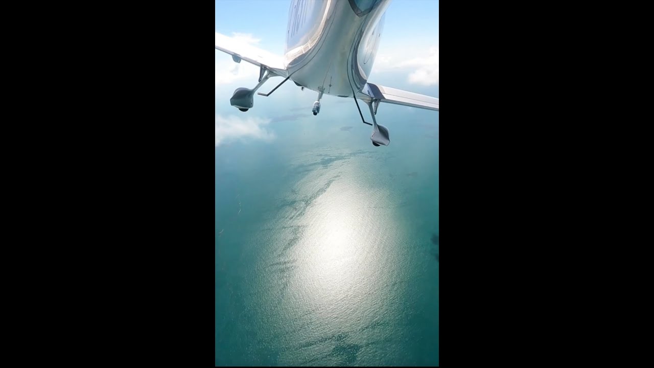 Landing at Key West, Florida