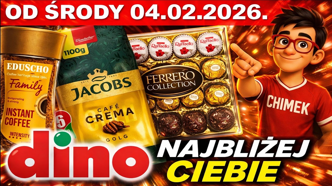 DINO | Świetne Promocje w Nowej Gazetce od Środy 04.02.2026.