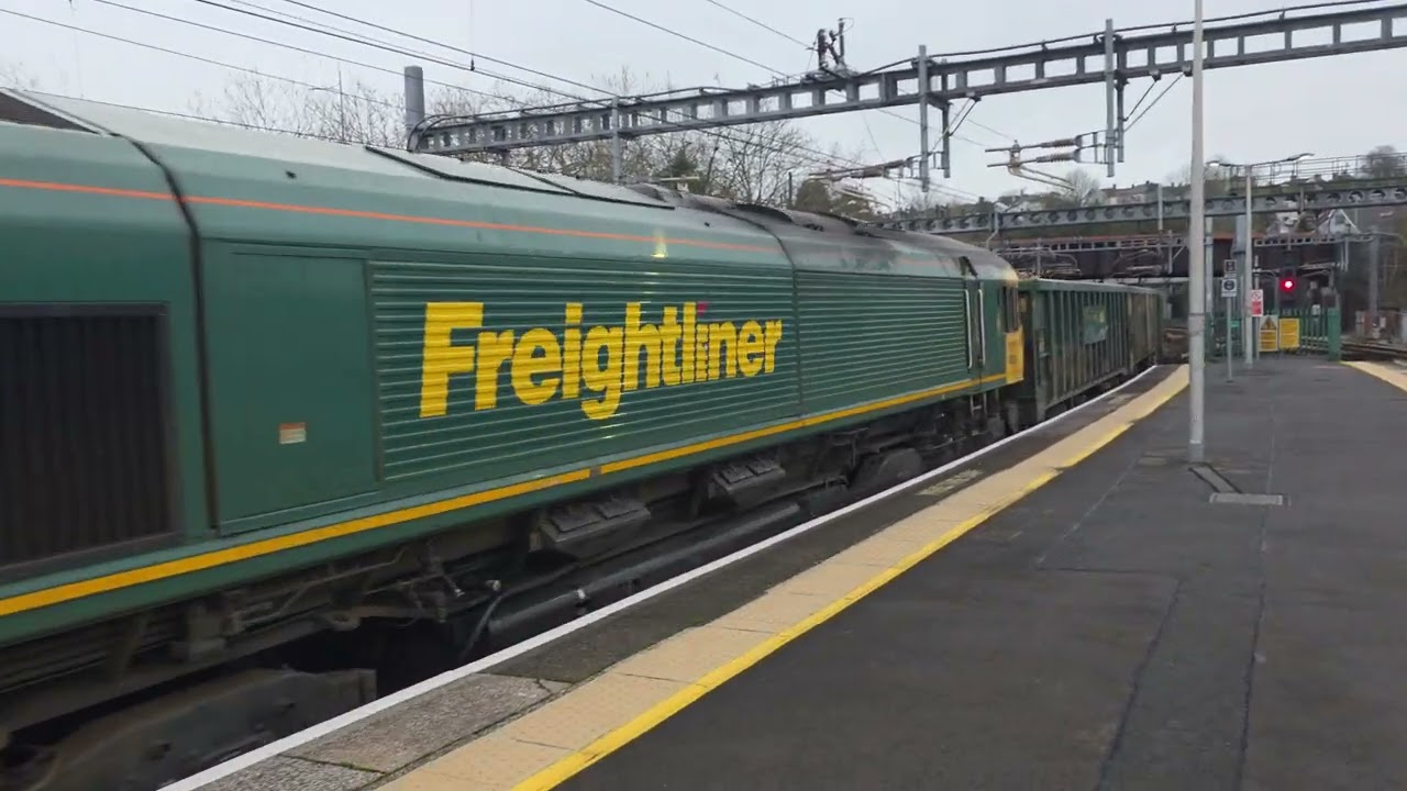 30th jan newport with very slow quarry train