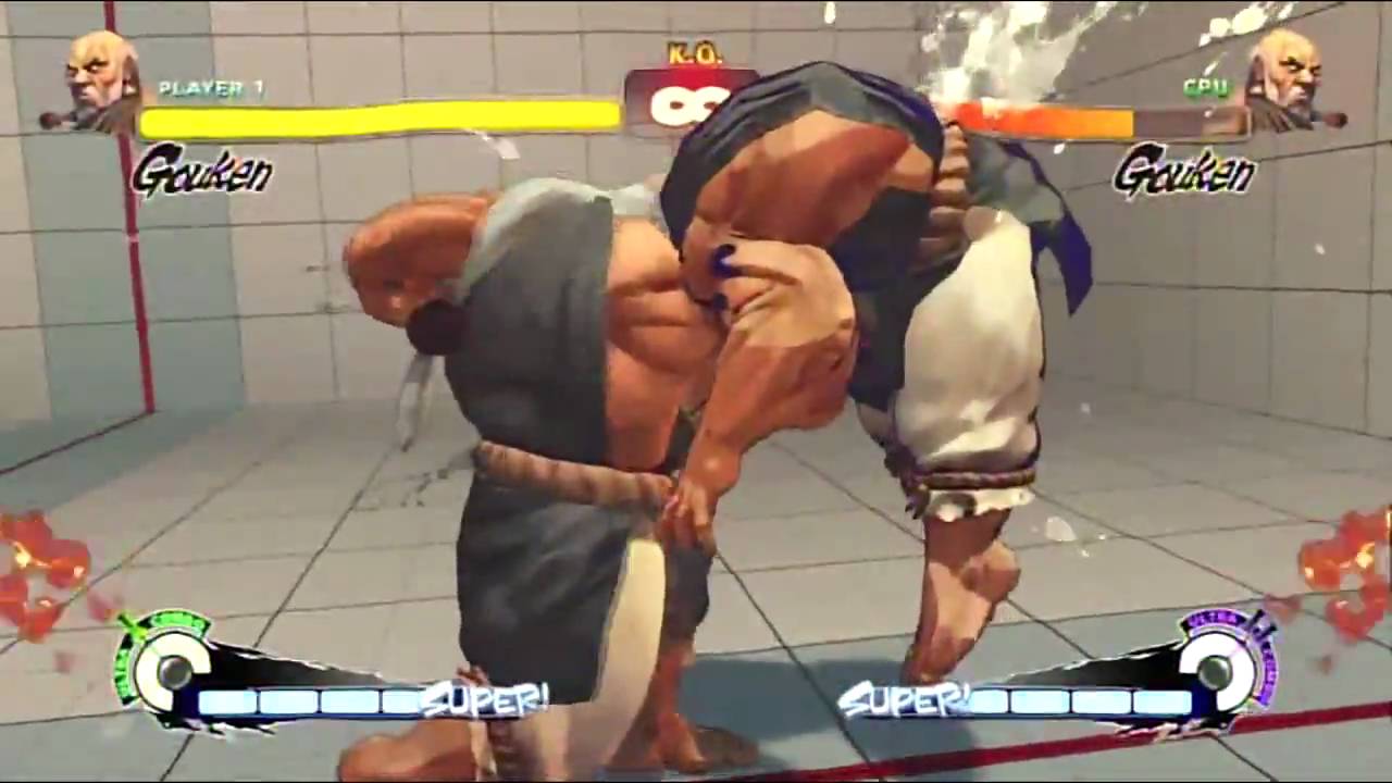 Super Street Fighter 4 - Super and Ultra Combos Exhibition (Part 1 of 2)