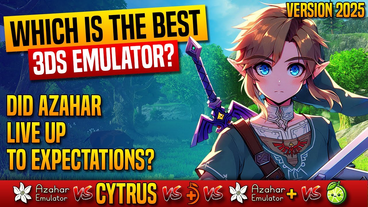 The BEST 3DS Emulator of 2025? We Tested Them ALL! Azahar vs Lime3ds vs Mandarine vs Cytrus