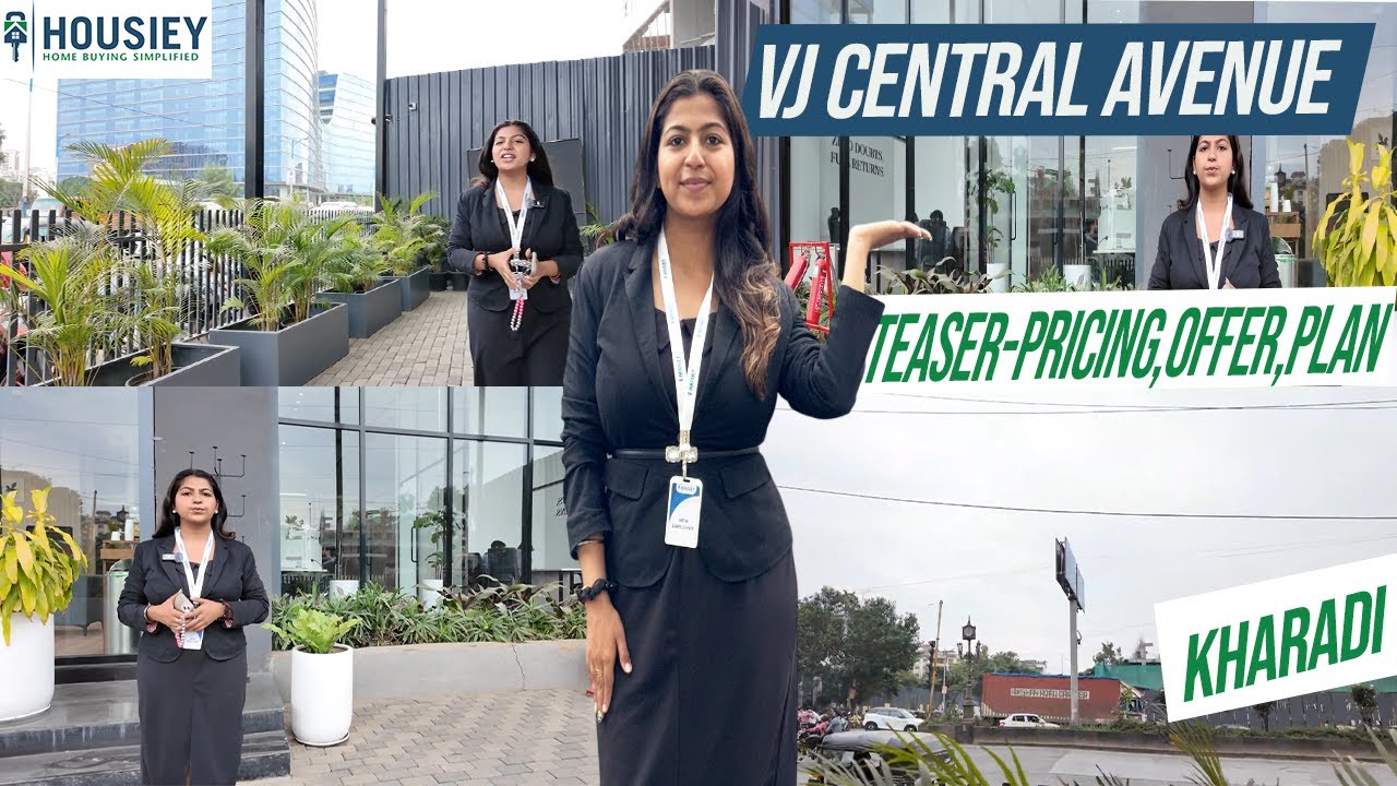 VJ Central Avenue Pune | 1RK Studio Apartments & Commercial Office Space Kharadi | Price & Location