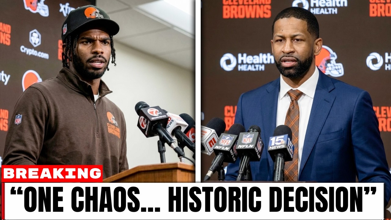 BREAKING Shedeur Sanders CHAOS Forces Browns Into Unprecedented 2026 Decision