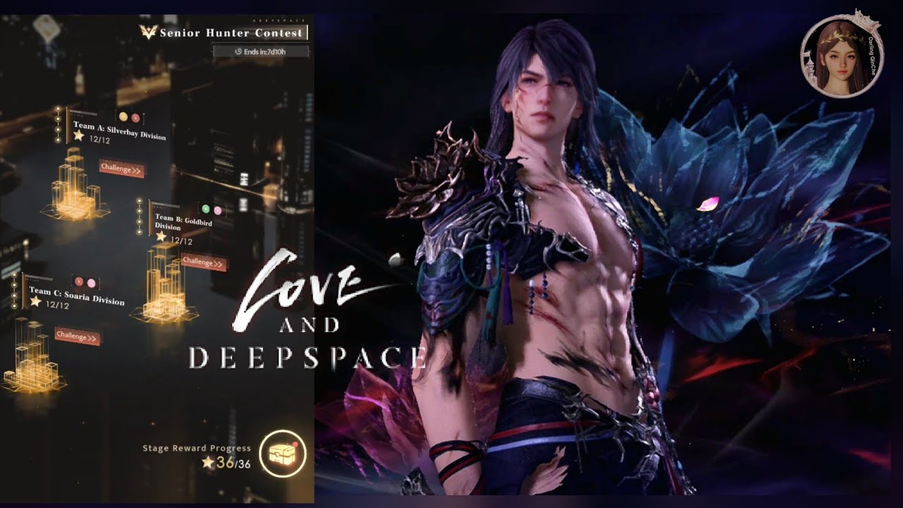 Caleb Netherlord Senior Hunter Contest: All Caleb Teams | Love and Deepspace | Battle Gameplay | RPG
