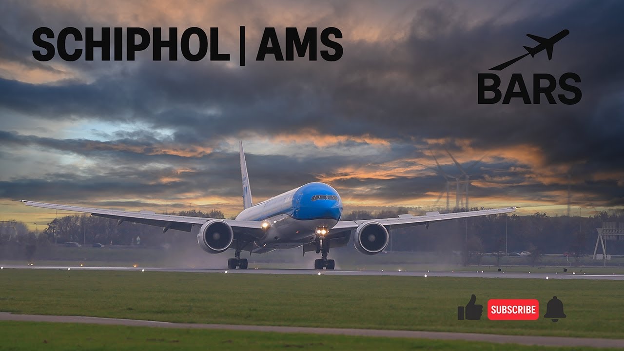 Arrivals at Amsterdam Schiphol Live 14.12.2025 Polderbaan