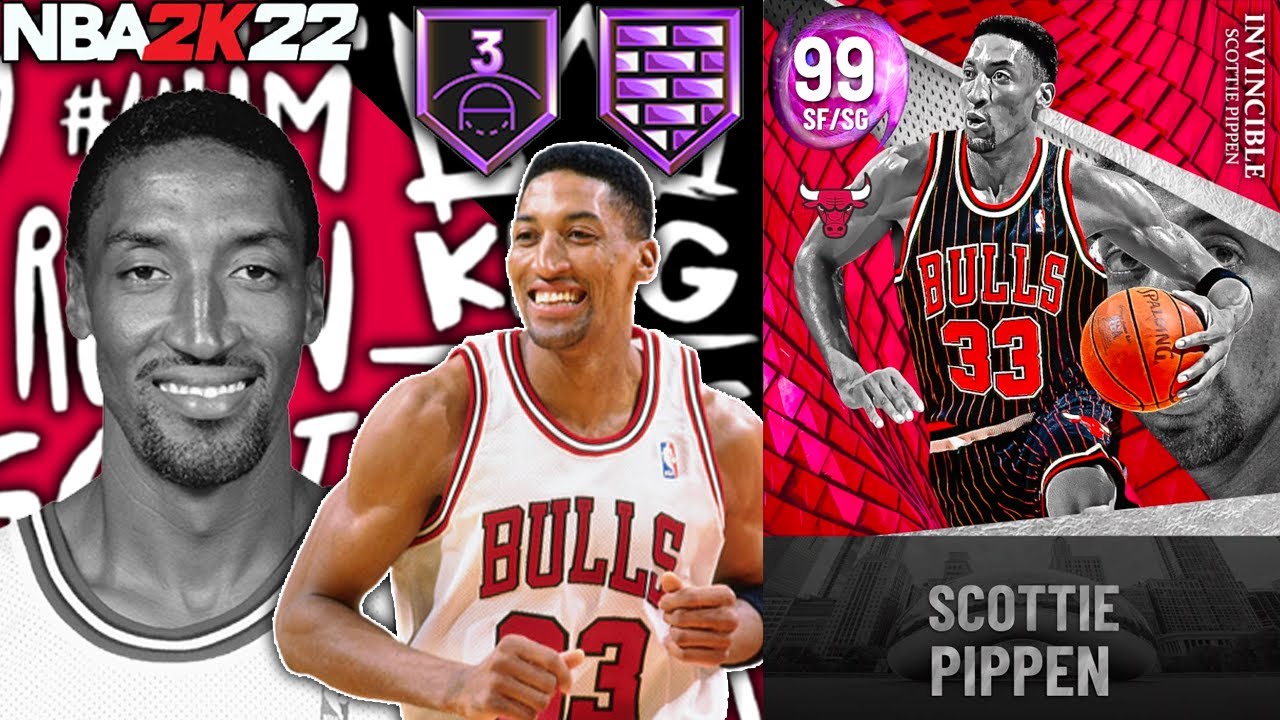 INVINCIBLE SCOTTIE PIPPEN GAMEPLAY! HE IS TRULY A FLAWLESS CARD IN NBA 2K22 MyTEAM!