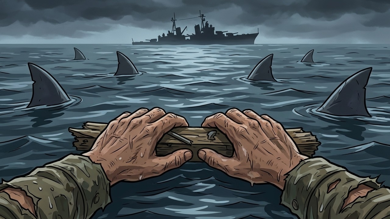 POV: You're the lone survivor of the USS Indianapolis