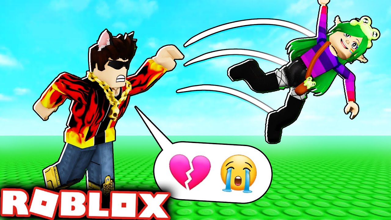 RZUCIŁEM JĄ W ROBLOX! 💔 *to koniec*