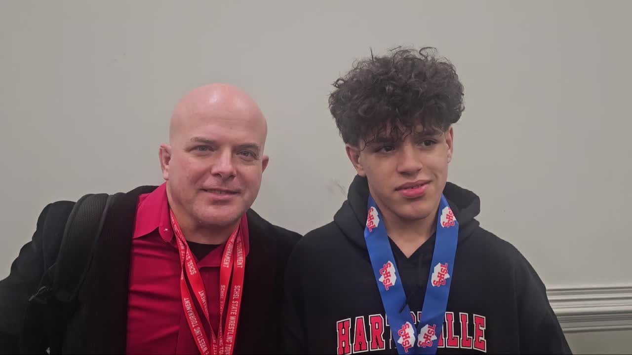 Watch Noah Lynch talk about his state crown