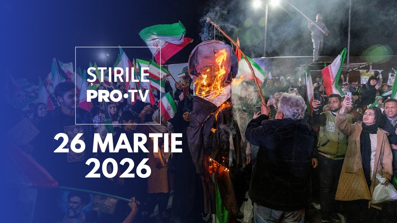 Știrile PRO TV - 26 Martie 2026 | Iranul &icirc;l sfidează pe Donald Trump