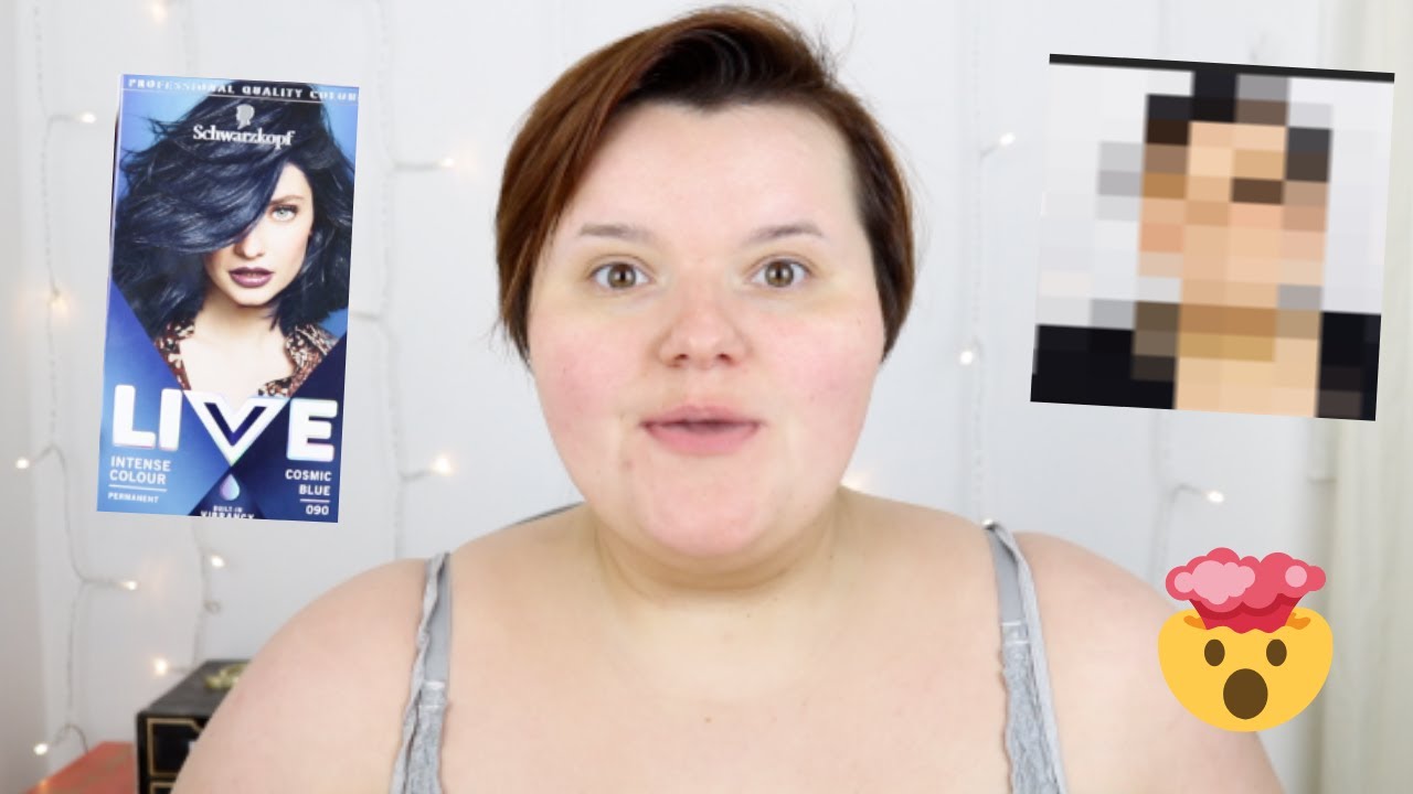 Dying My Hair Cosmic Blue