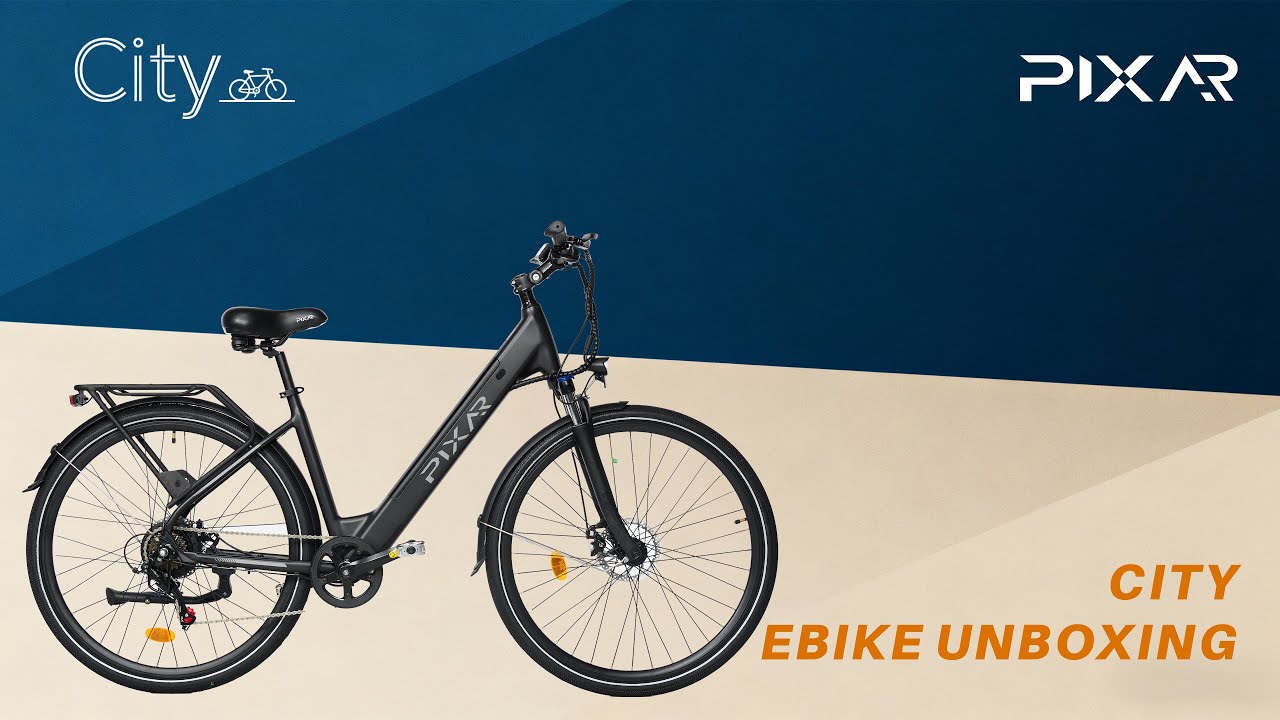 Pixar City Ebike Unboxing & Assembly Guide
