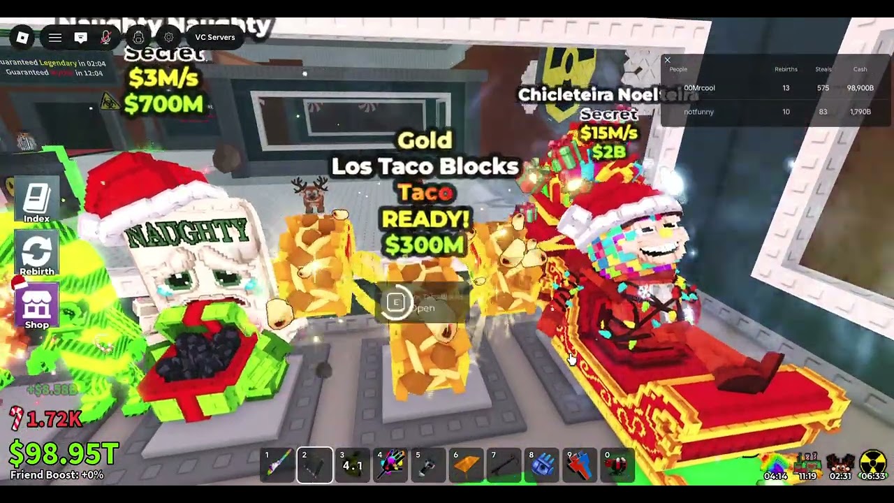 Sammy host admin abuse in Steal a Brainrot 