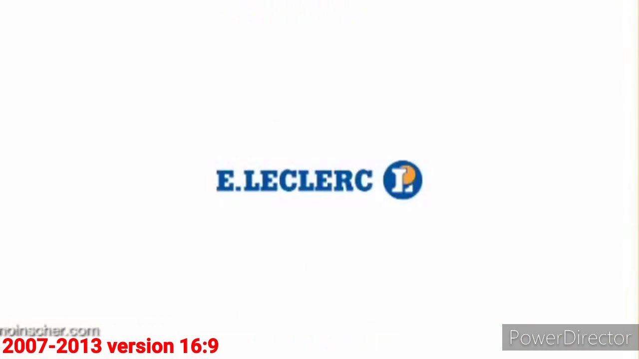 &Eacute;volution des jingle E.Leclerc