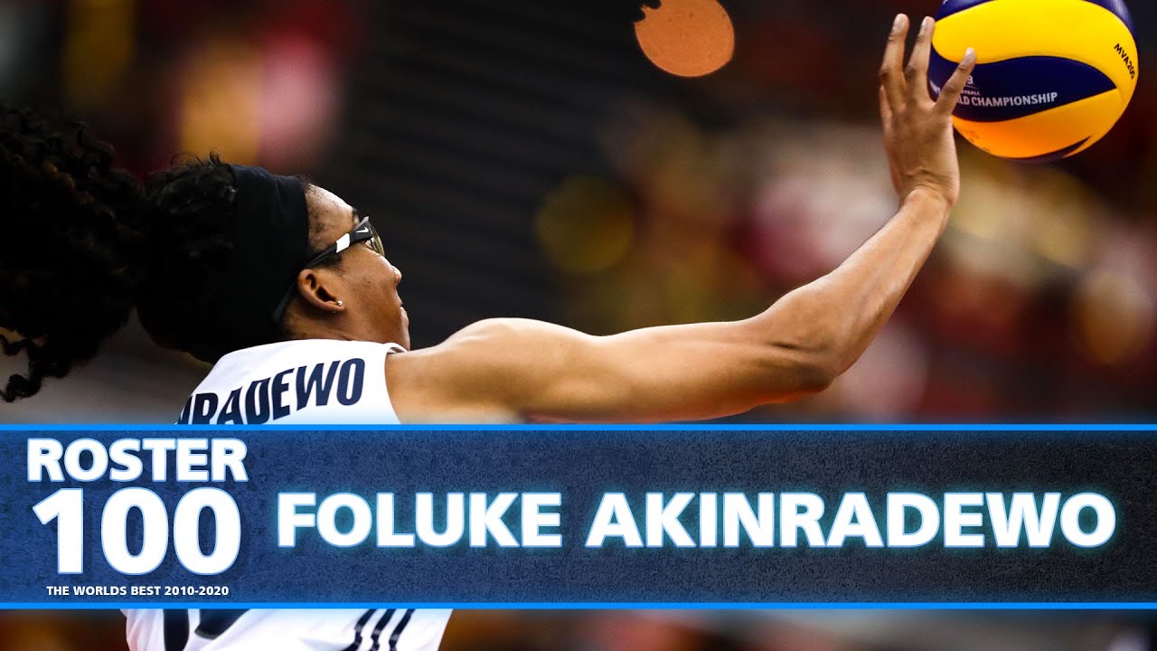 Most Impressive Plays by Foluke Akinradewo! 🇺🇸🏐 | Best of Volleyball World | #ROSTER100