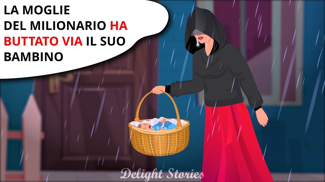 La moglie del milionario ha buttato via il suo bambino