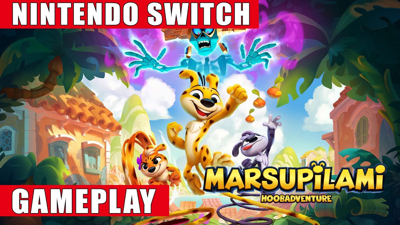 Marsupilami: Hoobadventure Nintendo Switch Gameplay