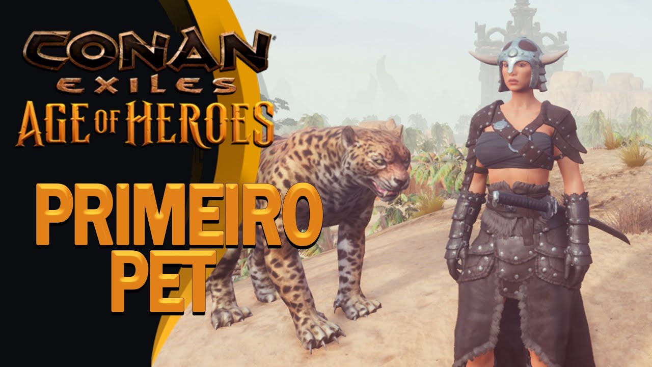 EP04 - PRIMEIROS PETS - PLATINANDO O CONAN EM 2025