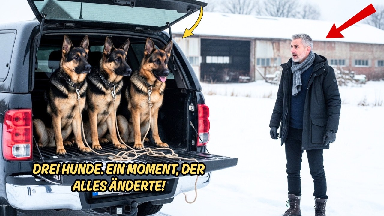 Das Klopfen Im Van – Die Geschichte Von Drei Vergessenen Schäferhunden...