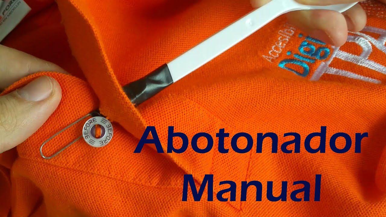 Hacer Abotonador Manual – Ayuda para vestirse