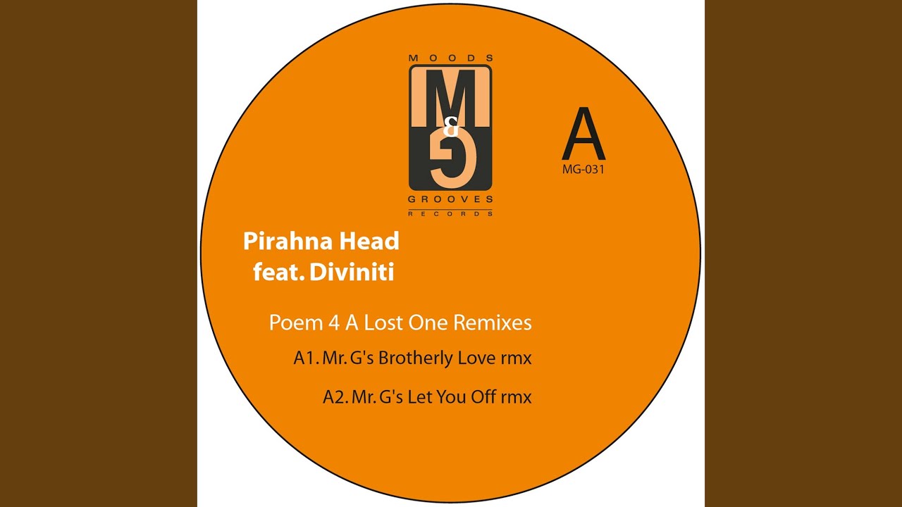 Poem 4 a Lost One (Mr. G's Let You Off Dub) feat. Diviniti