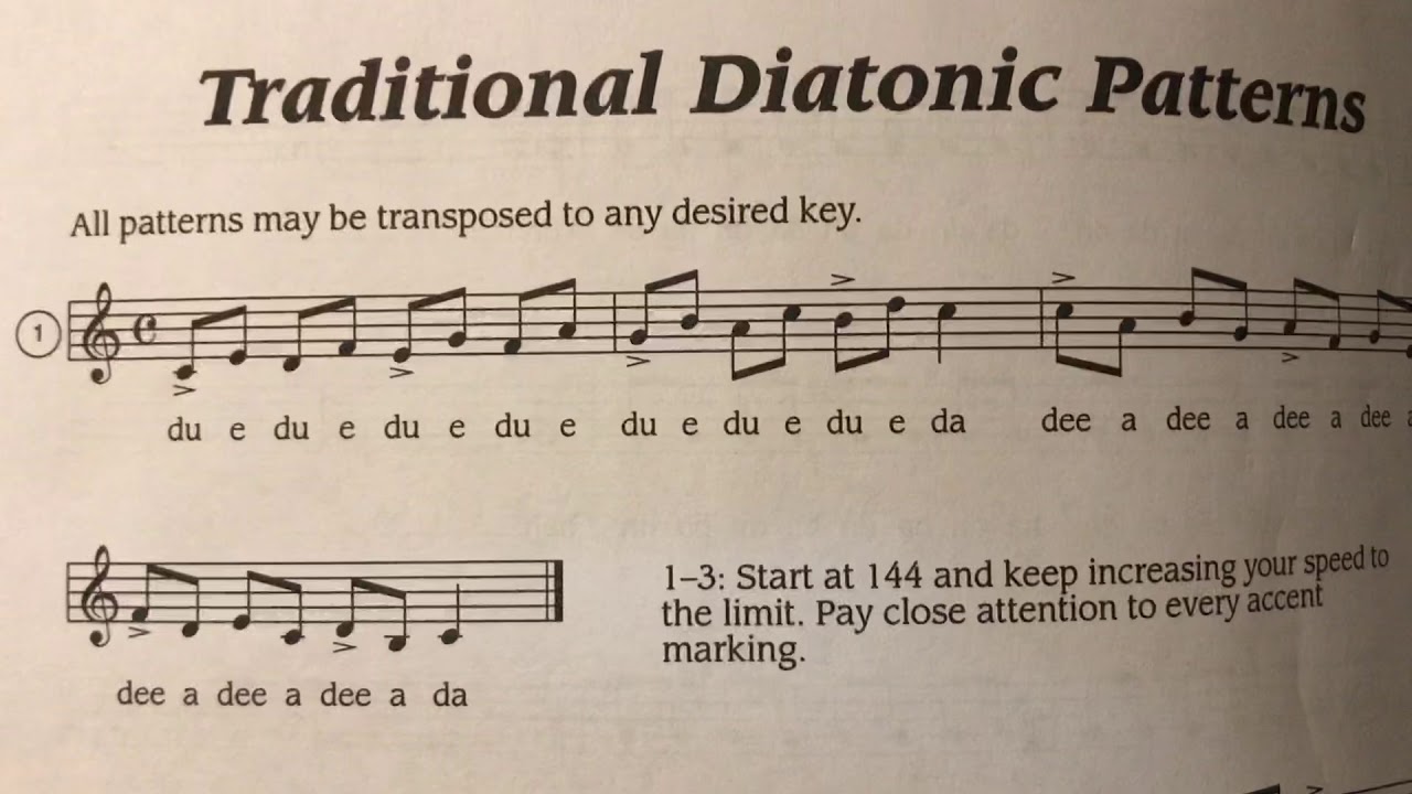 Scat #4: Traditional Diatonic Patterns