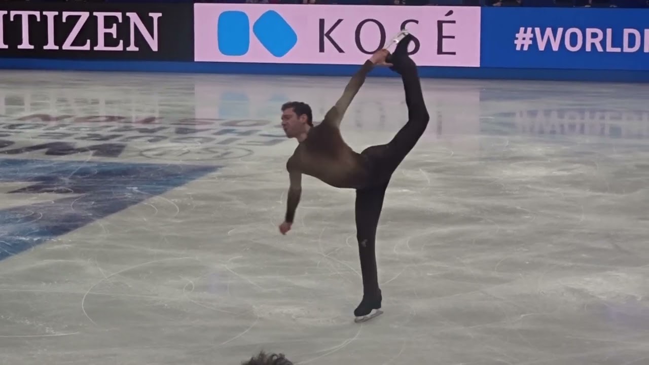 Jason Brown Short Program at the ISU World Figure Skating Championship in Boston on 3/27/2025
