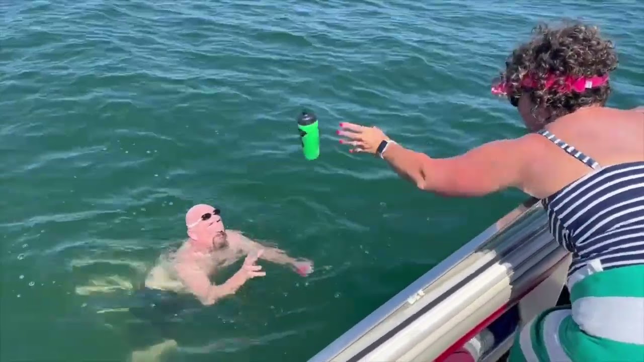 Bryan Huffman - Holland to Grand Haven swim