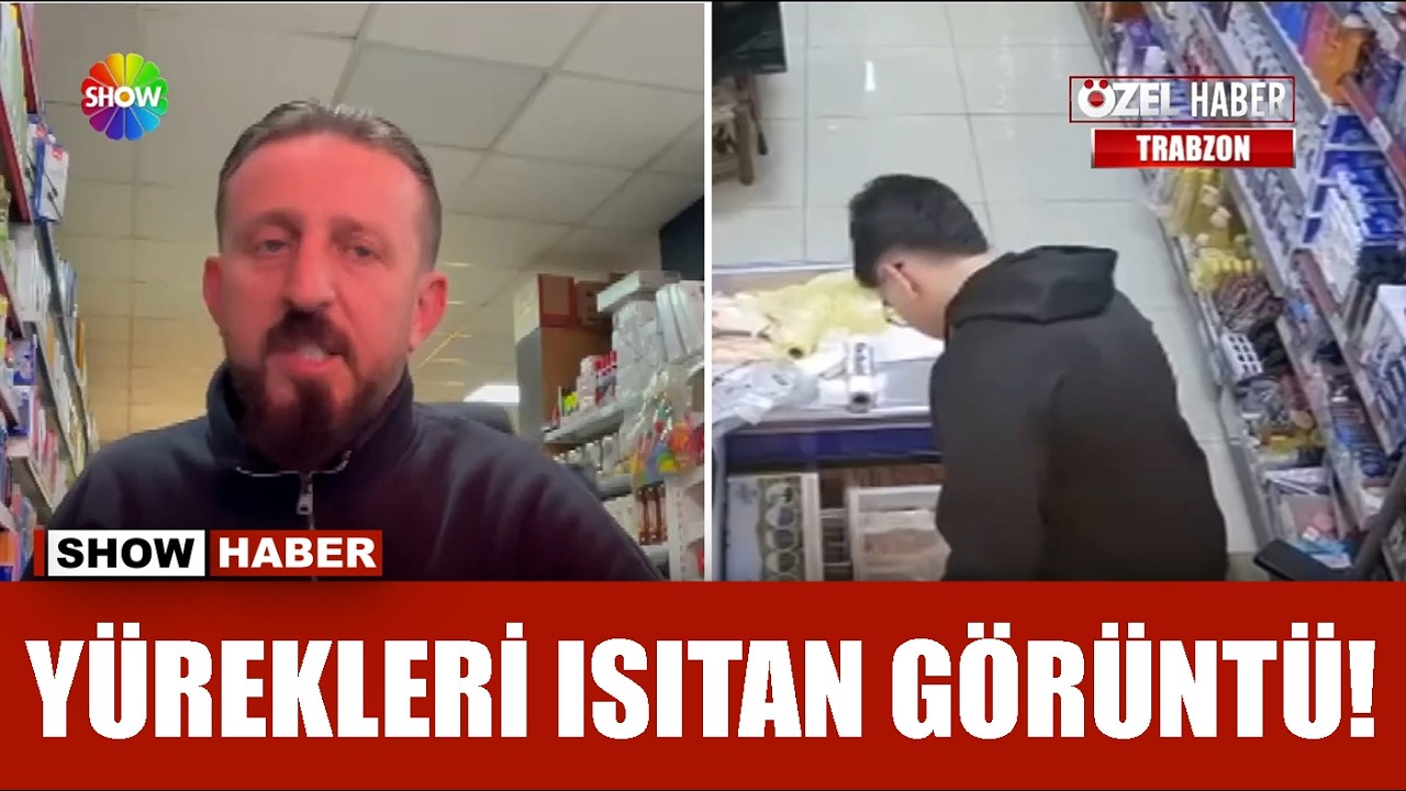 Çocuk müşteriden örnek davranış!