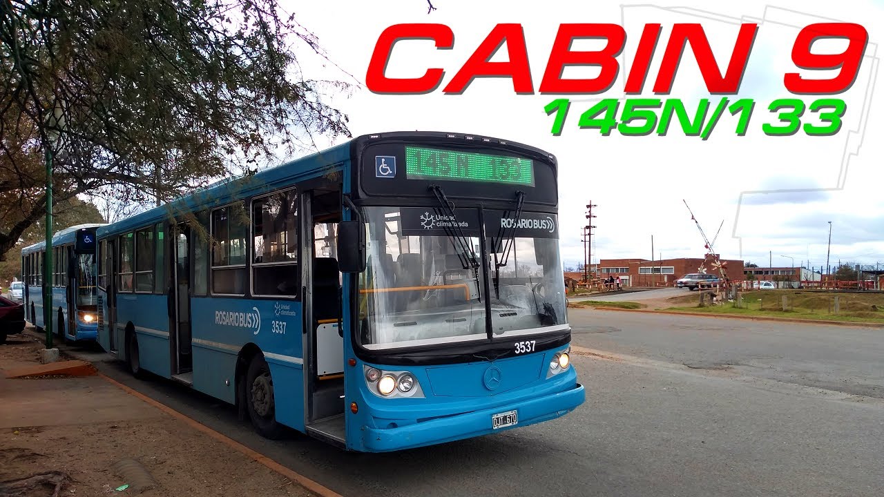 Linea 145N 133 Recorrido a CABIN 9 (Parte 1 - IDA)