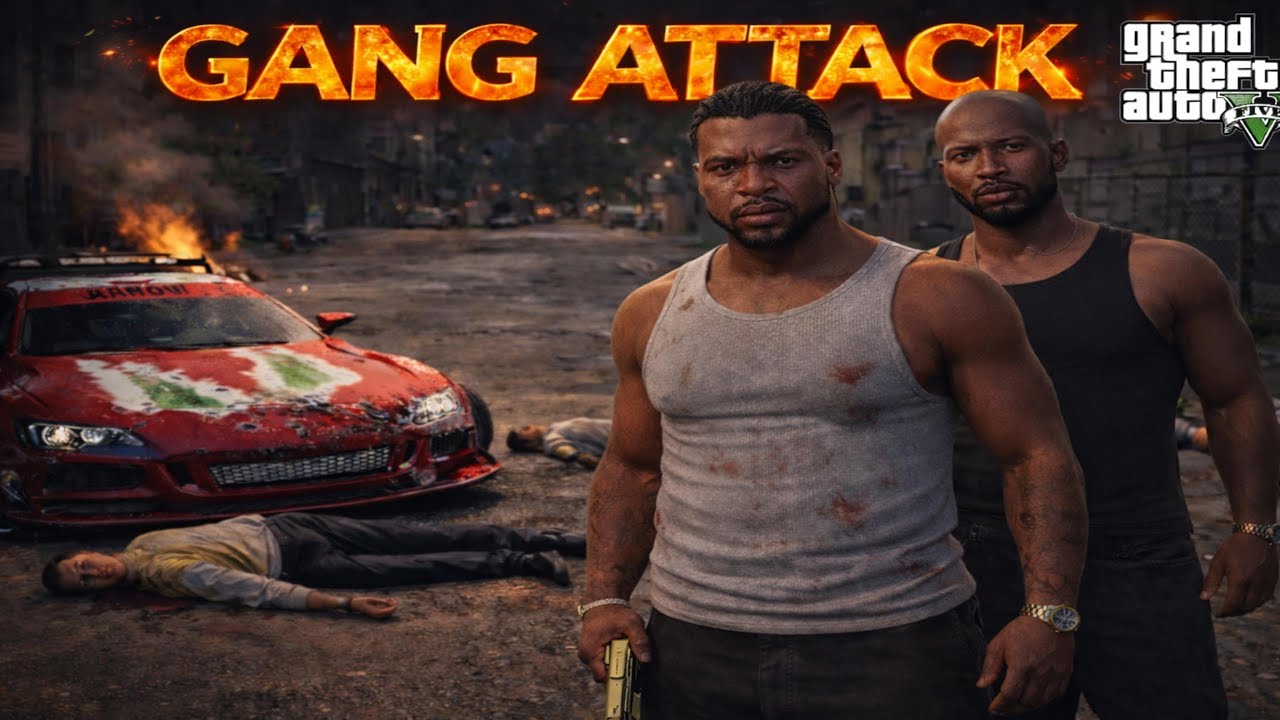 Gang Attack | GTA 5 Real Life Mods | Brotherhood Series Ep #2 | Urdu | UrAvgGamer