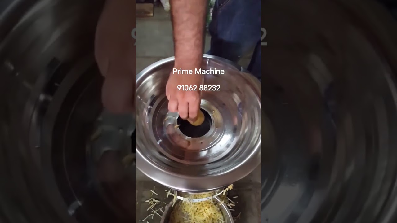 Potato Wafer Machine | Potato Salli Making Machine #primemachine #youtubeshorts #food