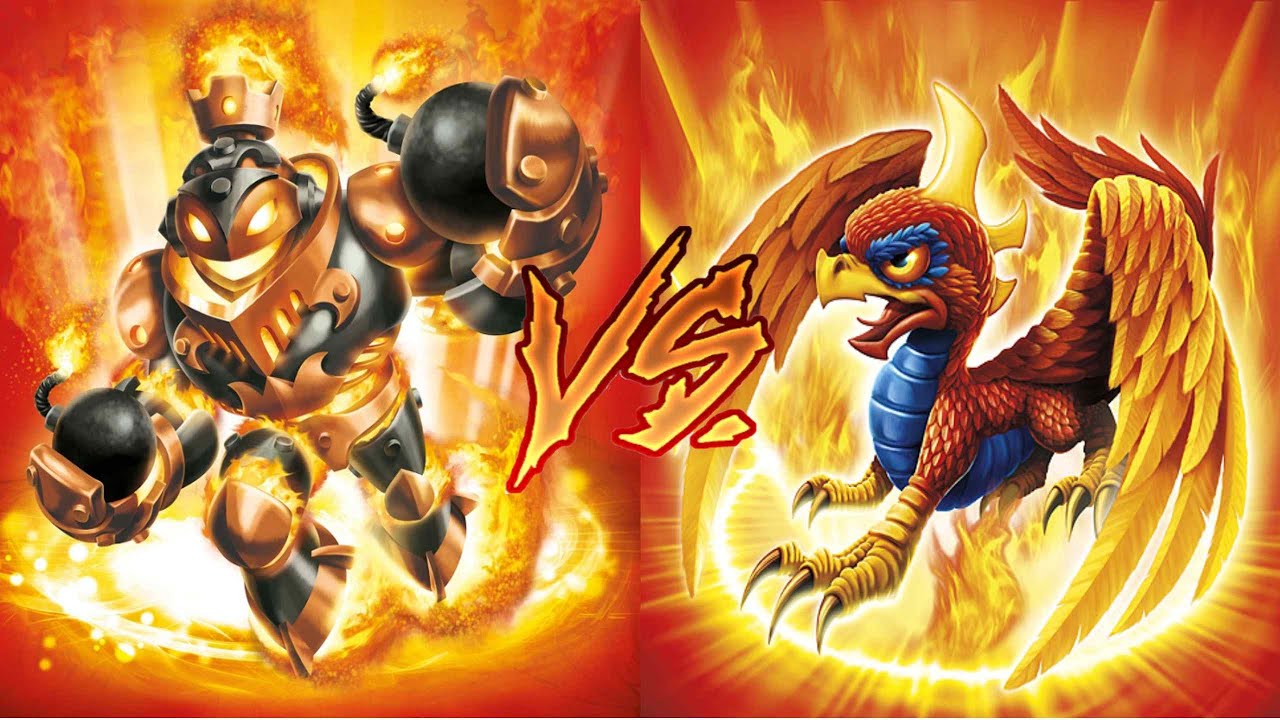 Skylanders PVP Tournament Round 10 Blast Zone VS Sunburn