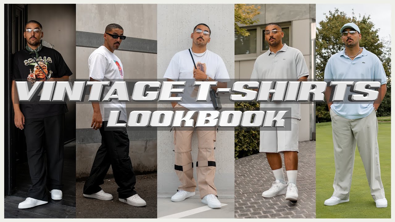 Vintage T-Shirt Lookbook | How to style vintage t-shirts | Men’s Streetwear | Sami Rhoma