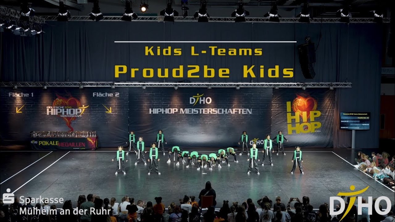 Proud2be Kids- Tanzschule Wernecke | 4. Platz- Kids L-Teams M-Reihe HipHop