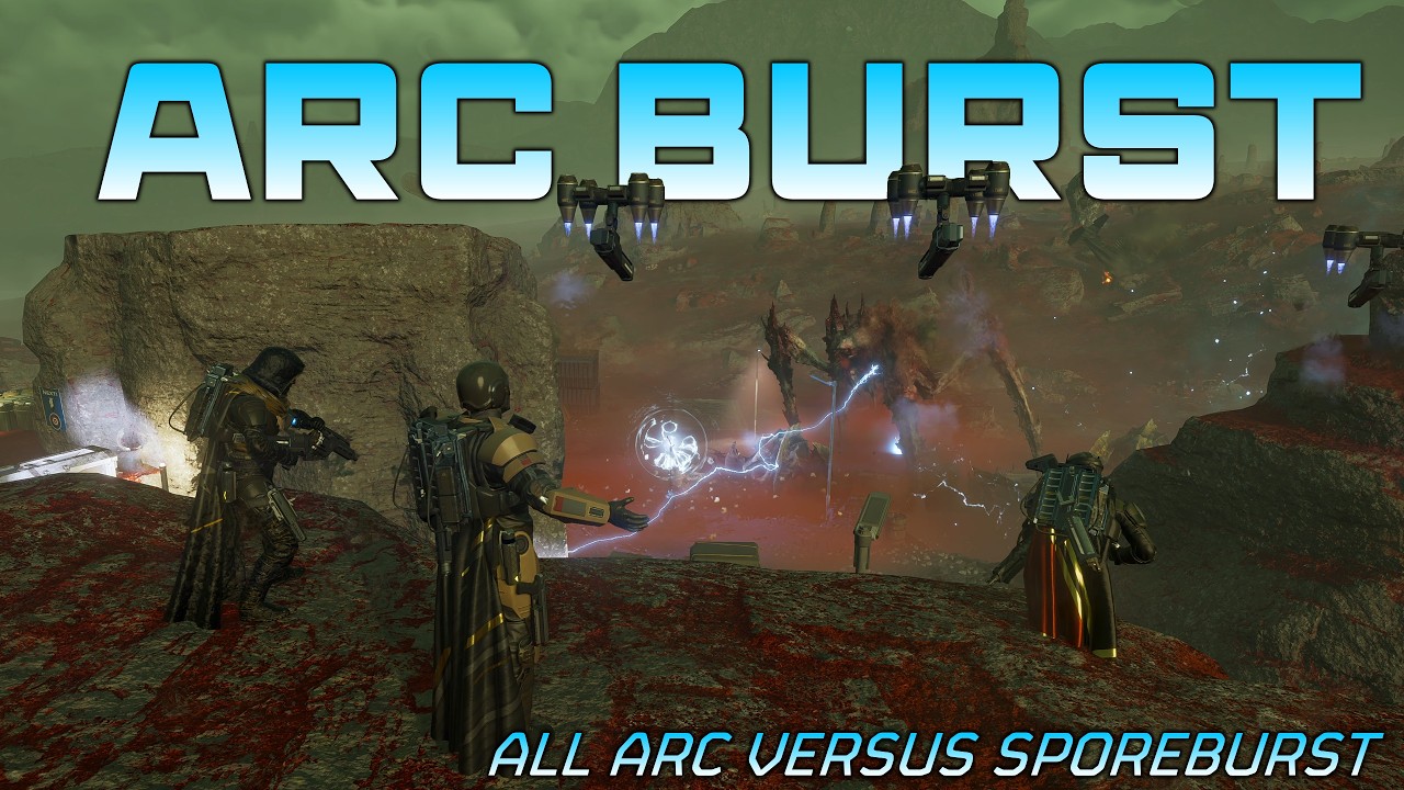 ARC BURST - Zapping ALL The New Bugs - All Arc Team! | Helldivers 2