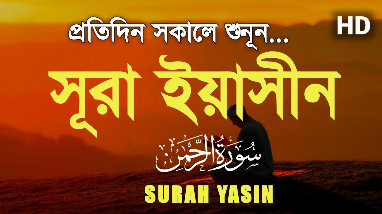 প্রতিদিন সকালে শুনুন) আবেগময় কন্ঠে সূরা ইয়াসীন | Surah Yasin (سورة يس) By Alaa Aqel