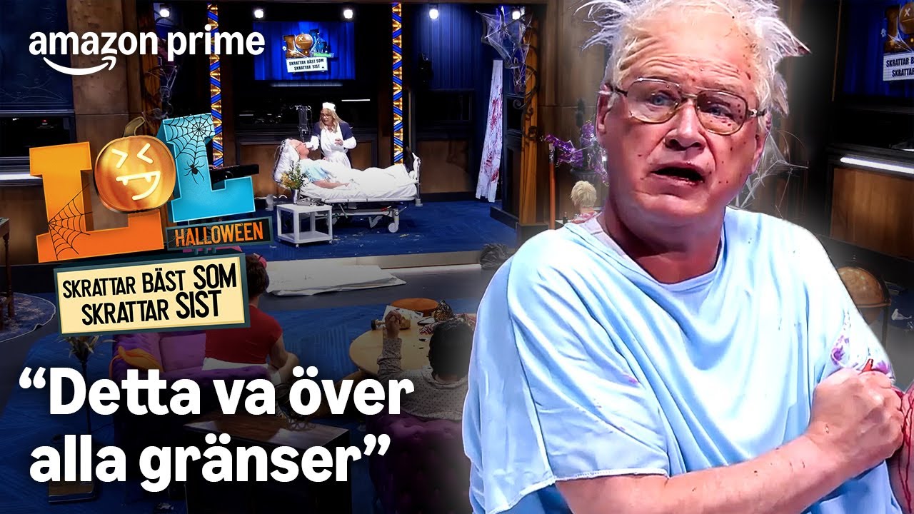Tog Robert och Sussie det för långt?? - LOL: Halloween | Prime Video Sverige