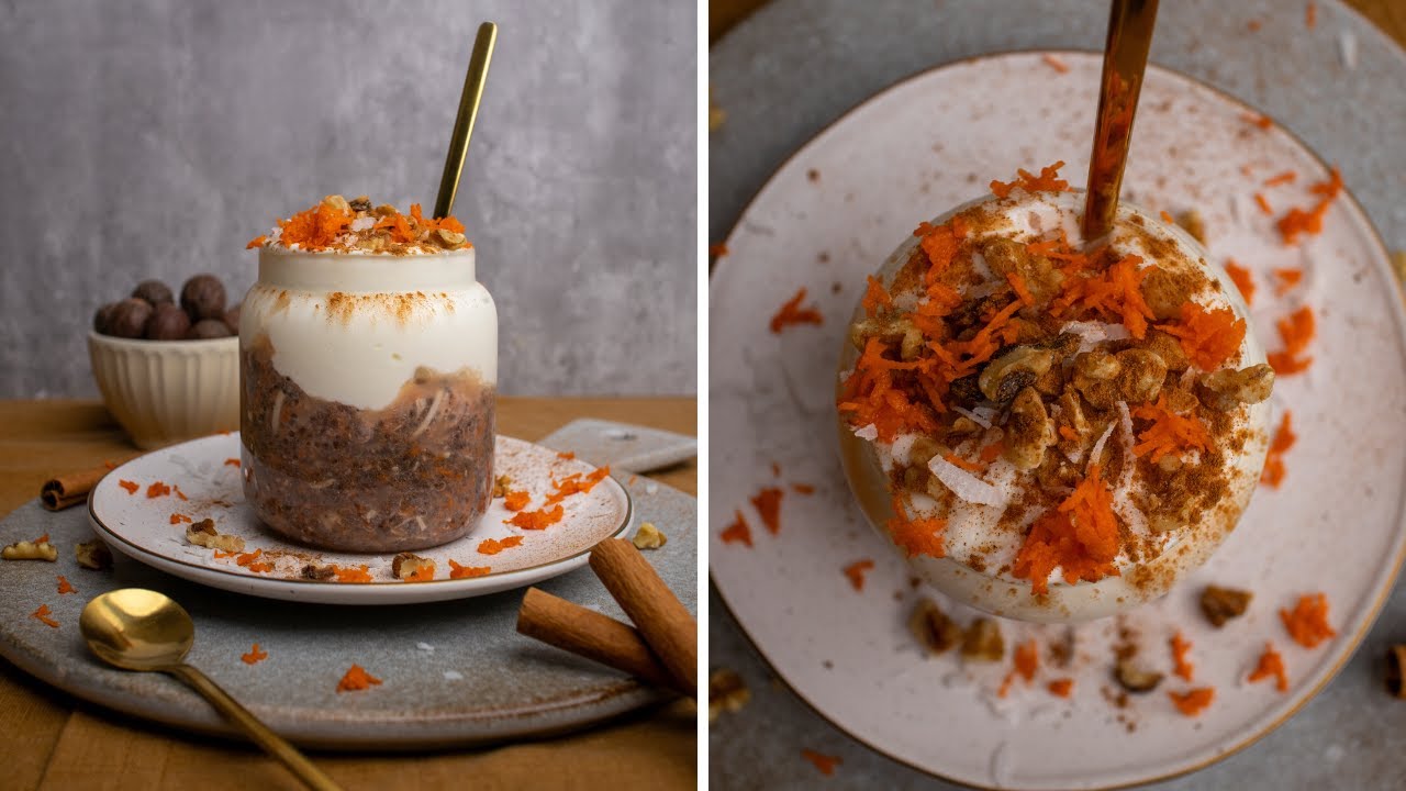 Carrot Cake Chia Pudding