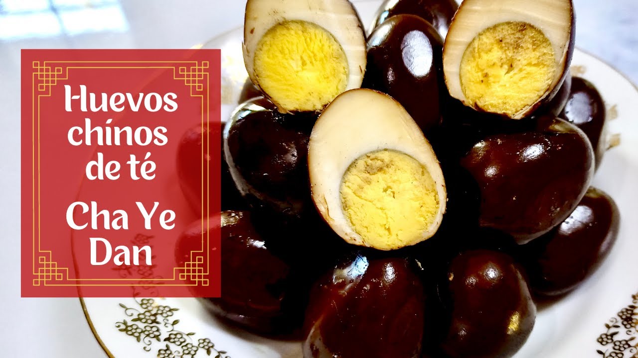 Aprende a preparar los verdaderos huevos chinos de té 