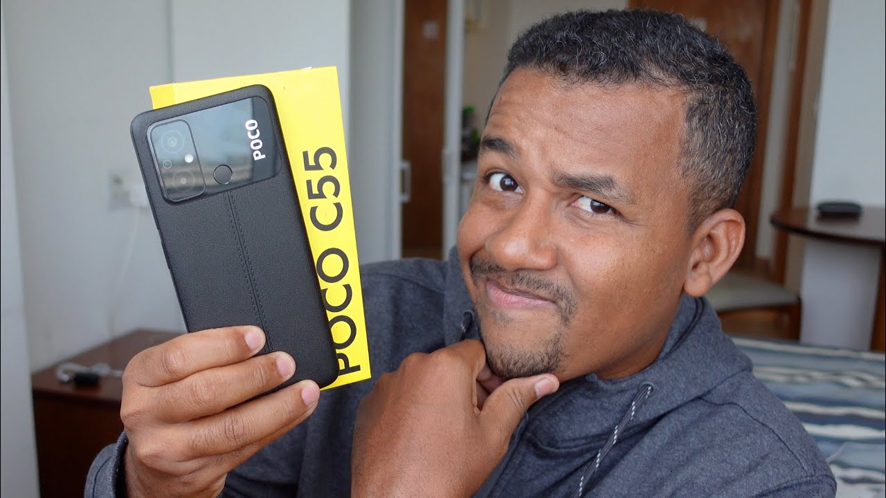 Chegou! Primeiro Unboxing do Brasil | POCO C55 impress&otilde;es