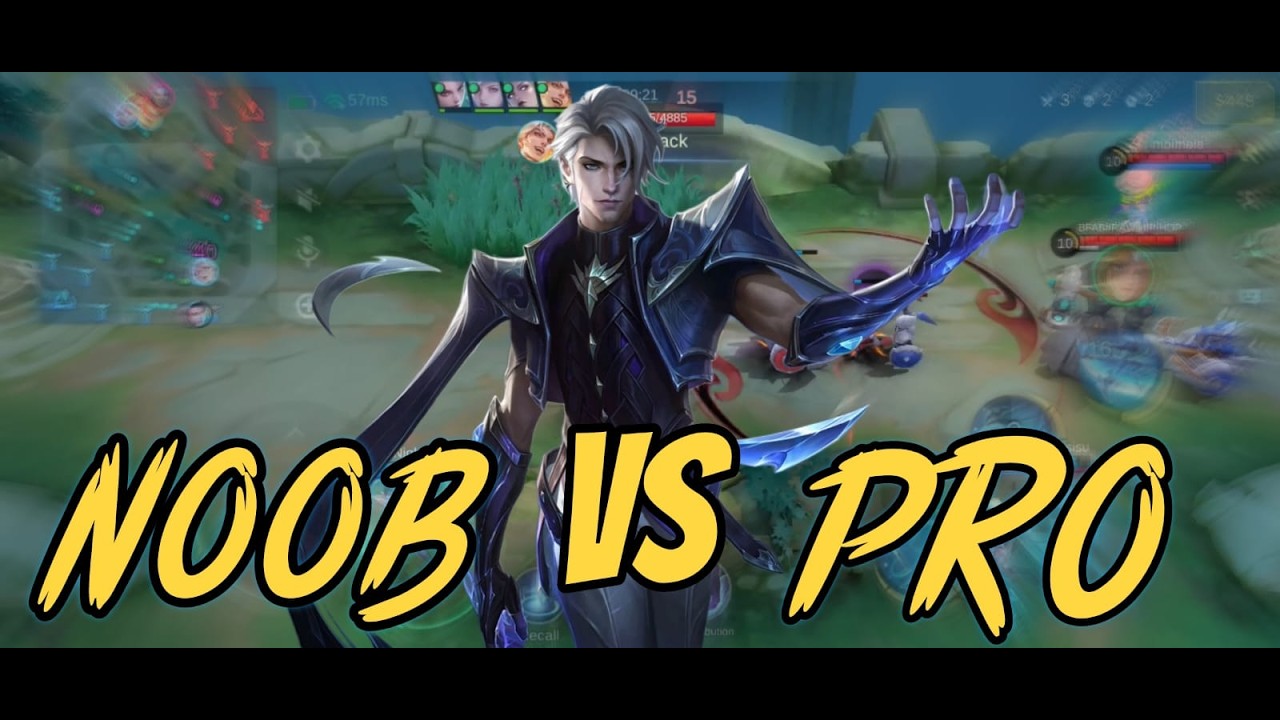 Noob Aamon vs Pro Team | We STILL WON! | MLBB