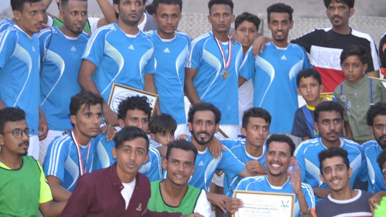 مباراه فريق رباط باكوبن و شعب حضرموت بمناسبه افتتاح ملعب الرباط بوادي عمد