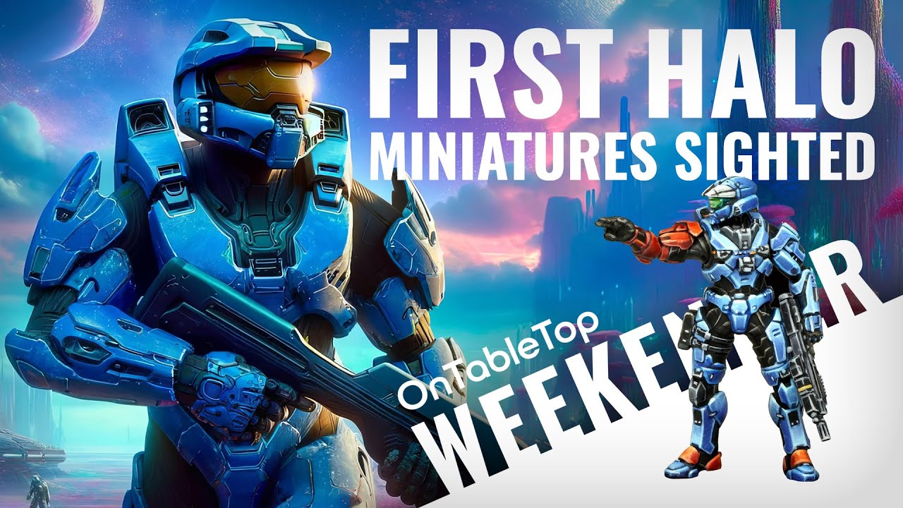 First Halo: Flashpoint Miniatures Revealed! Are Mantic Games On To A Winner? #OTTWeekender