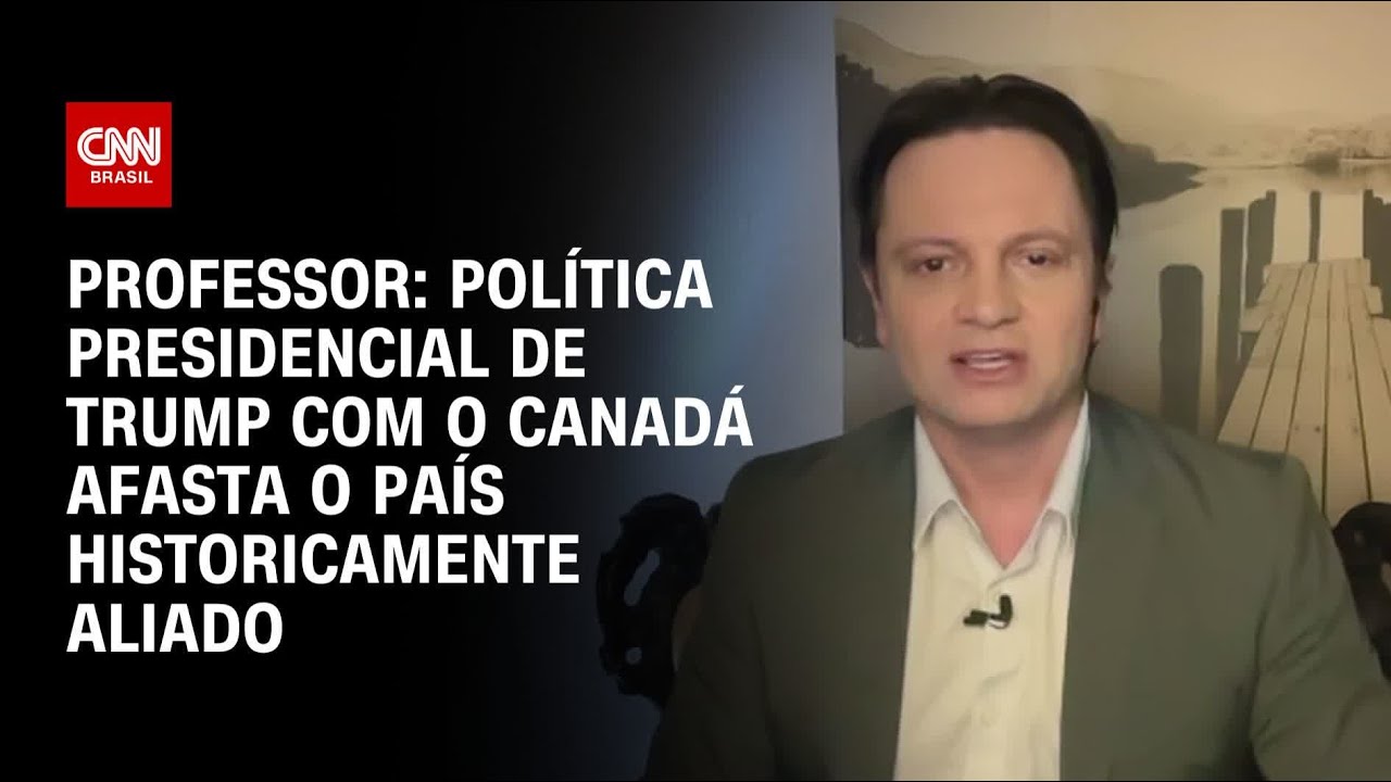 Política de Trump com o Canadá afasta o país historicamente aliado, diz professor | AGORA CNN