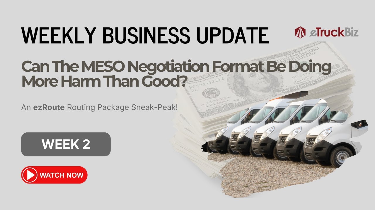 Is The MESO Negotiation Process Killing Your Margins? + ezRoute Sneak Peek
