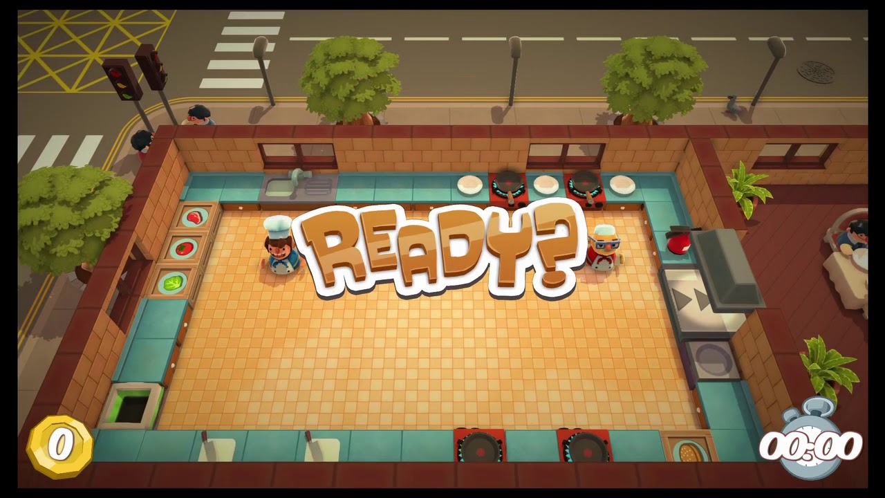 Overcooked with my gf once again