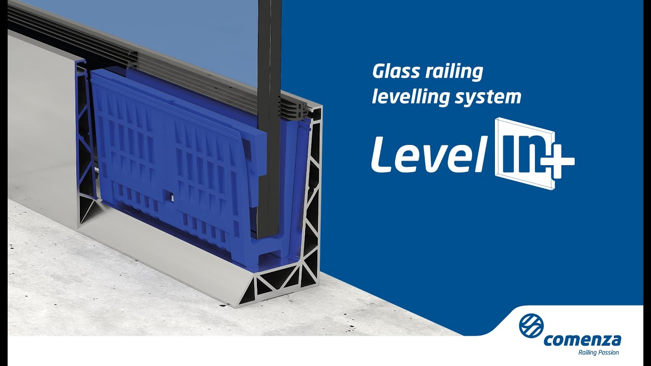 Level In+: glass railing leveling system