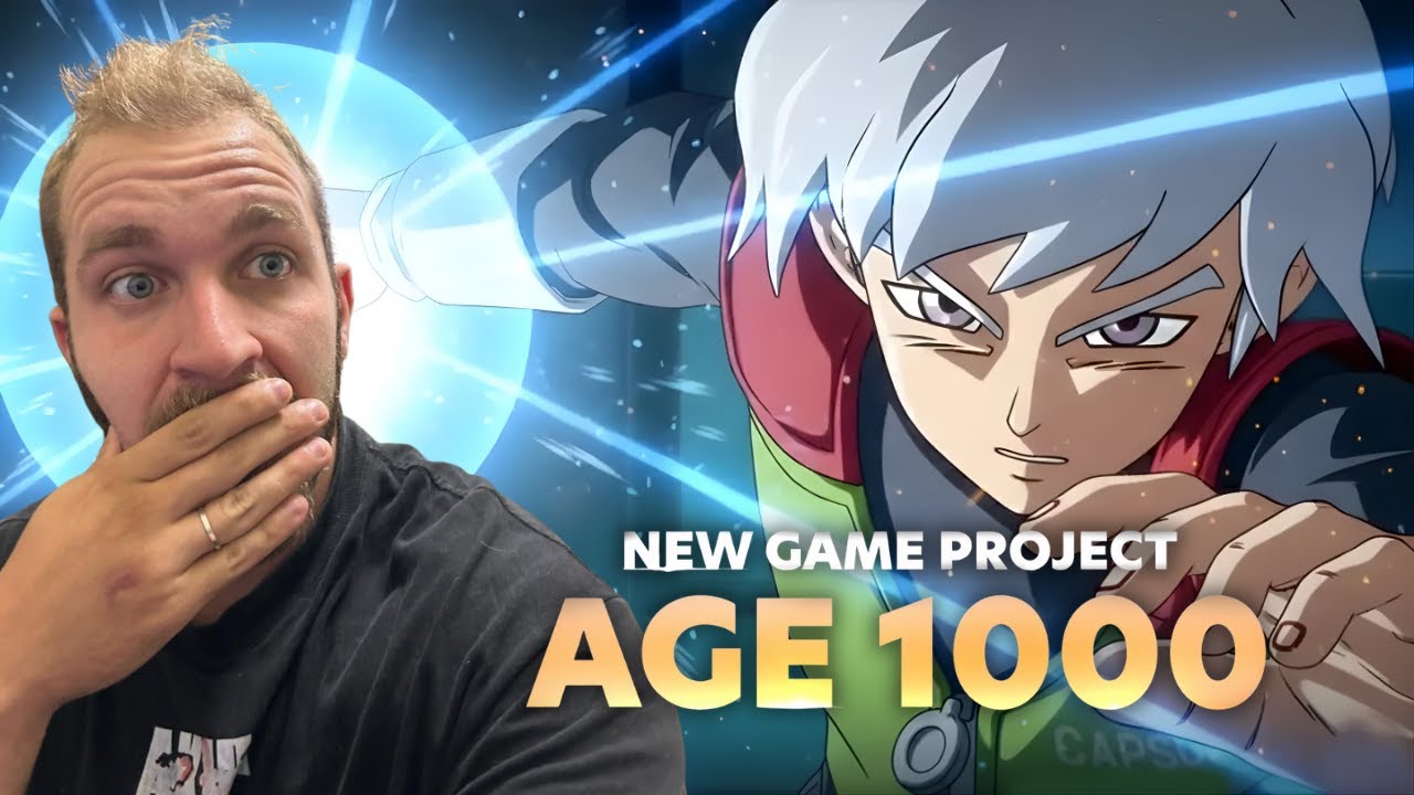 NOVO JOGO Dragon Ball Project AGE 1000 - REAÇÃO!